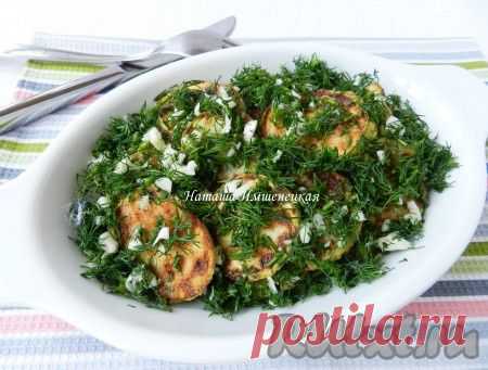 Жареные кабачки с чесноком (рецепт с фото) | RUtxt.ru