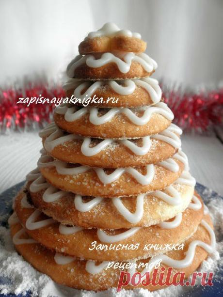 Как сделать елочку из печенья | Записная книжка рецептов Анюты