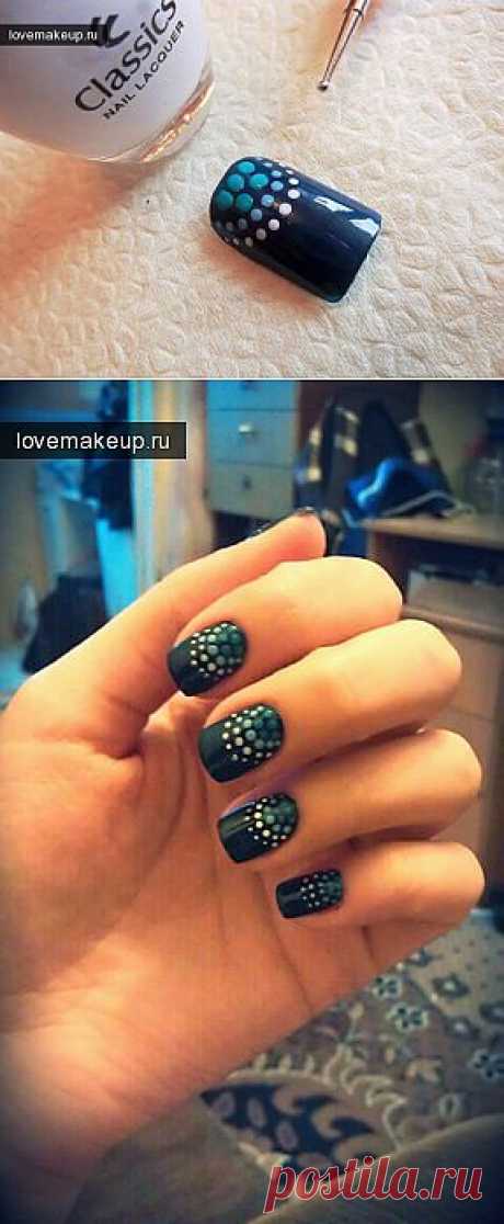 Маникюр &quot;В точку&quot; ❤ Маникюр: уроки, свотчи, идеи ❤ I LOVE MAKE-UP