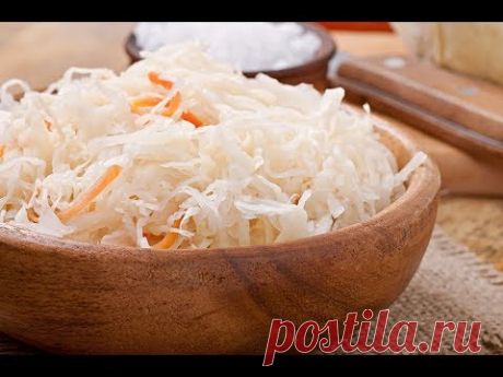 Квашеная капуста на зиму. Бабушкин рецепт