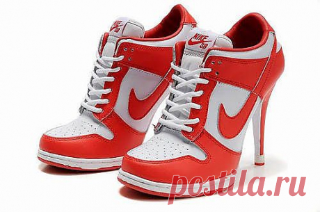 Nike кроссовки на высоких каблуках - Утканос