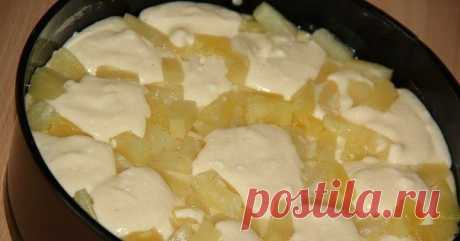 ТВОРОЖНЫЙ ПИРОГ С АНАНАСАМИ