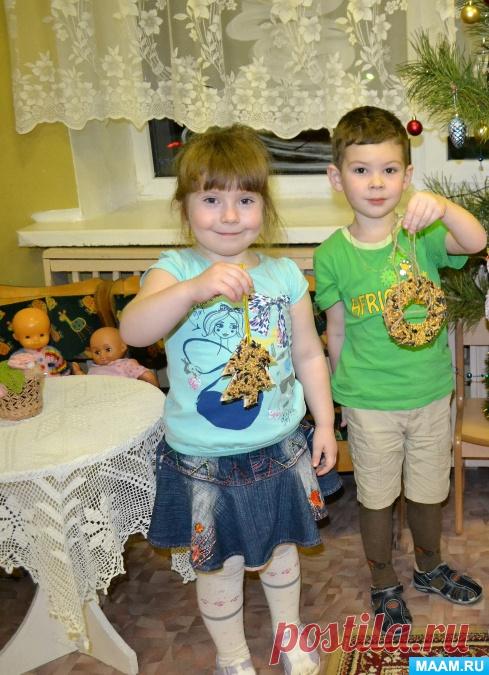 Мастер-класс для детей и родителей «Кормушки для птиц». Воспитателям детских садов, школьным учителям и педагогам - Маам.ру