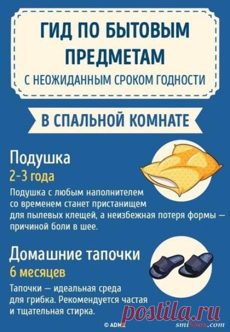19 бытовых предметов, о сроке годности которых мы даже не подозревали