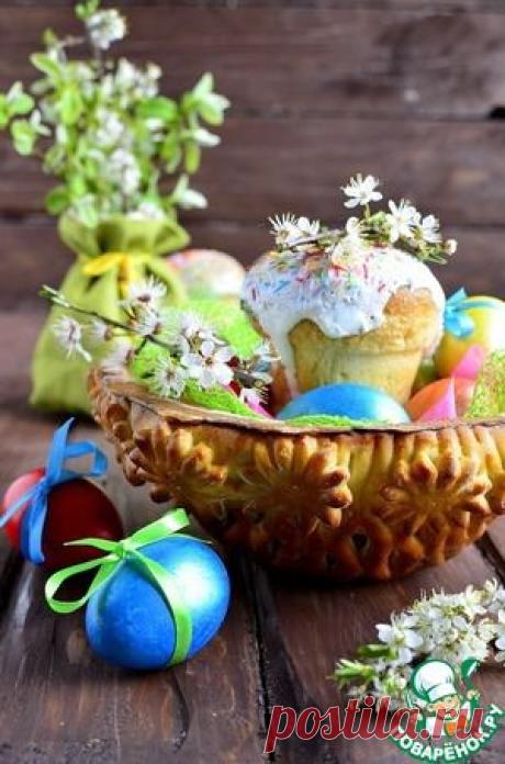 Пасхальные подарочные корзинки - кулинарный рецепт