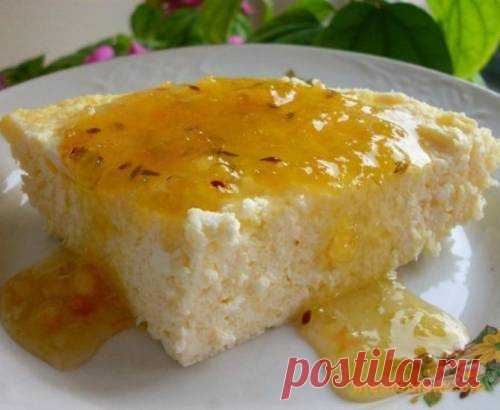 Творожная запеканка в микроволновке - рецепт с фото / Простые рецепты