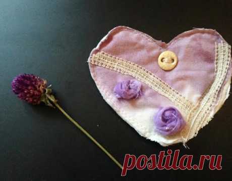 eco little gift handdyed pomegranate pink lilac от kateblossom