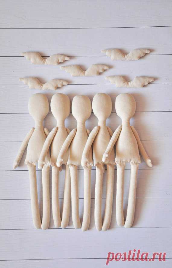 5 Blank doll body-125blank rag doll rag doll bodythe от NilaDolss