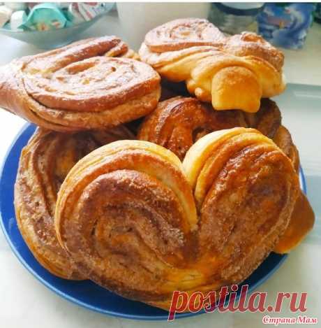 Сахарные булочки "Сердечки" с корицей - Вкусно - это просто. - Страна Мам
