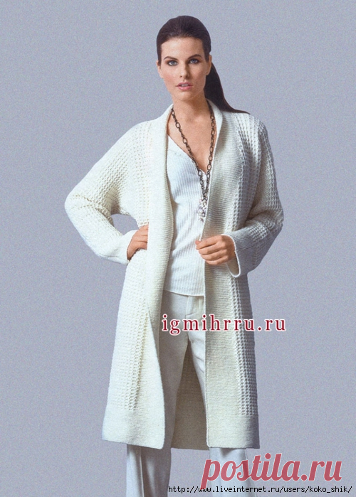 Вязание спицами - Три пальто спицами