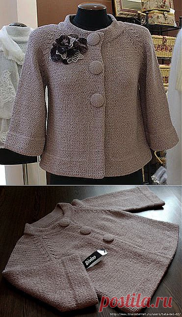 Изысканный короткий жакет.