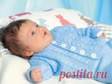 Кофточка для новорожденного спицами: схемы вязания кофты-реглан