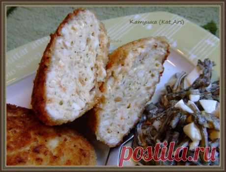 Котлеты куриные с сыром