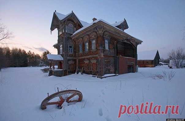 Терем. Дер. Погорелово, Костромская область, Россия. / Удивительное искусство