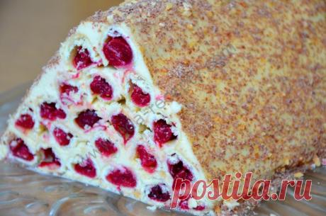 Торт Монастырская изба с вишней рецепт с фото