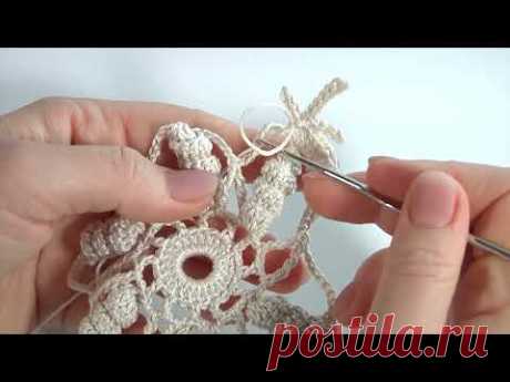 Crochet Magic Snowflake Pattern/Impress Everyone with this Easy Christmas Snowflake/Free Crochet