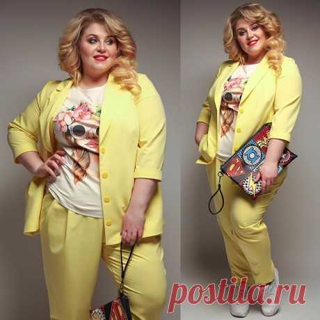 Готовые Look для женщин Plus size 
Много о одежде для полных на сайте МОДНАЯ ЖЕНЩИНА https://polnymledi.ru/tag/razmer-xxl/