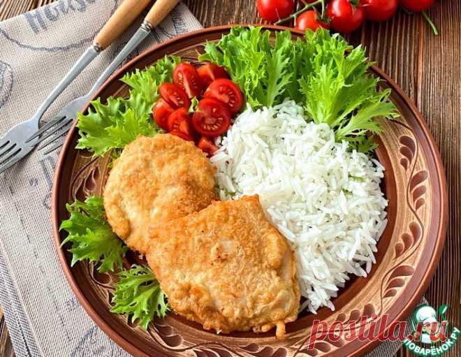 Шницель из курицы – кулинарный рецепт