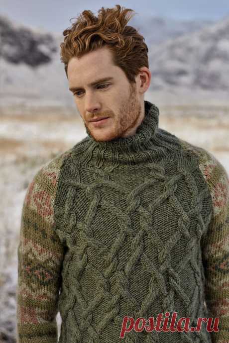Свитер Craggie, Rowan Knitting and Crochet Magazine 56