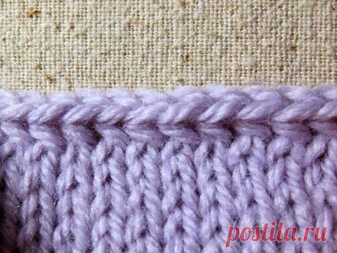 Закрытие петель с помощью крючка. Это быстро, легко и красиво