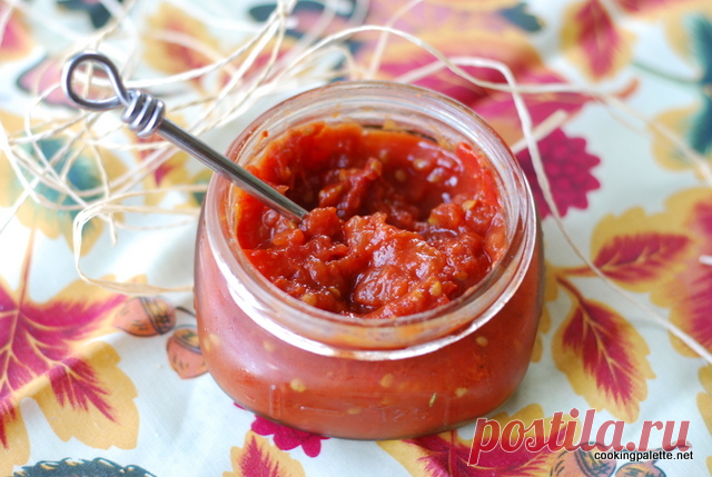 Томатный джем с копченой паприкой - Нина Фомина, Cooking Palette