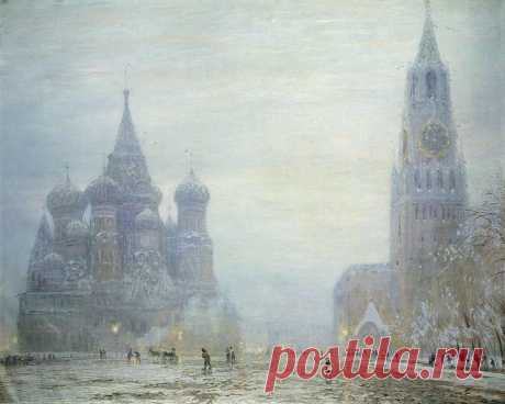 Художник Николай Никанорович Дубовской (1859-1918).
«Сумерки», 1916 г.