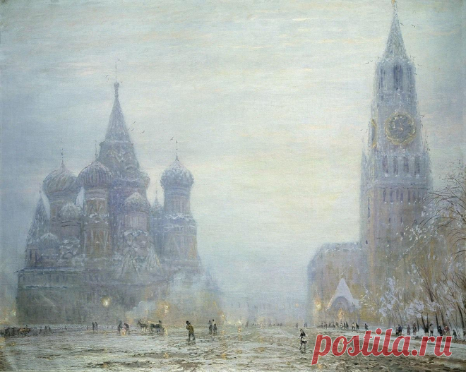 Художник Николай Никанорович Дубовской (1859-1918).
«Сумерки», 1916 г.