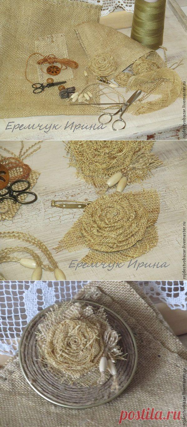 Делаем брошь в технике ассамбляж.МК от Еремчук Ирины.