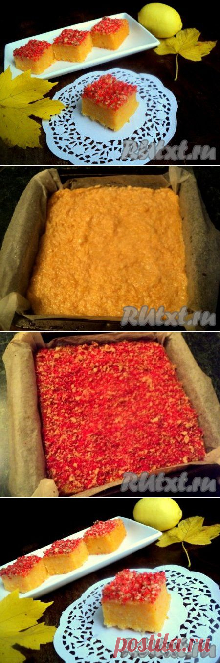 Тыквенный манник (рецепт с фото) | RUtxt.ru
