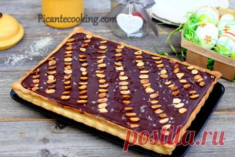 Мазурек с карамелью и арахисом | Picantecooking