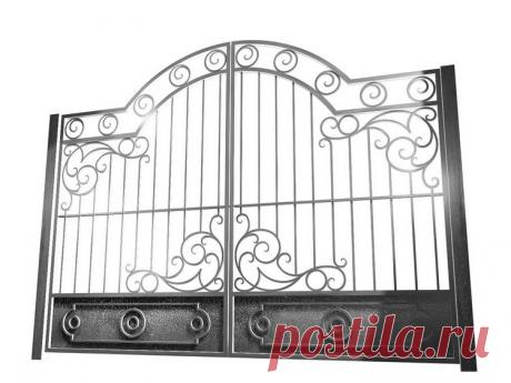 Кованые ворота заказать в Оренбурге | Художественная ковка изделий из металла - компания Артковка г. Оренбург ( мебель, ворота, заборы, люстры, теплицы, фонари )
