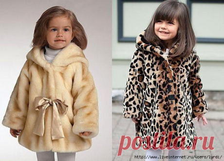 Шьем шубку летом. Для девочки (выкройка)