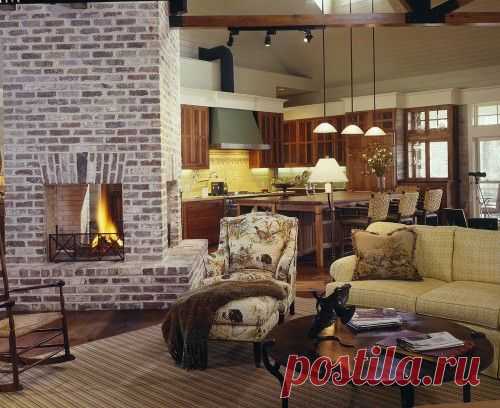Теплая и уютная атмосфера каминов — Роскошь и уют
