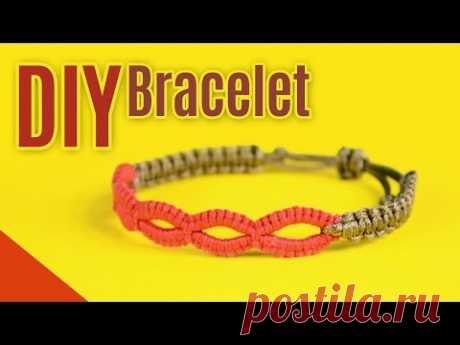 Super Easy and Cool Macrame Loops Bracelet | DIY