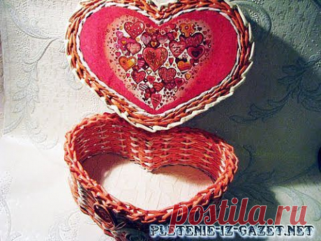 Послойное плетение из газет. Часть 1 / Layerwise newspaper weaving .