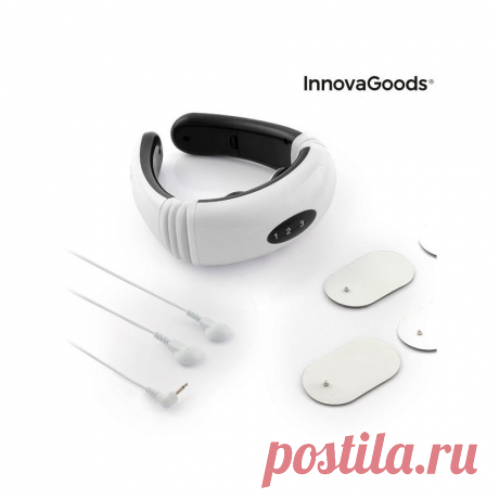 Elektromagnētisks Kakla un Muguras Masāžas Rīks InnovaGoods