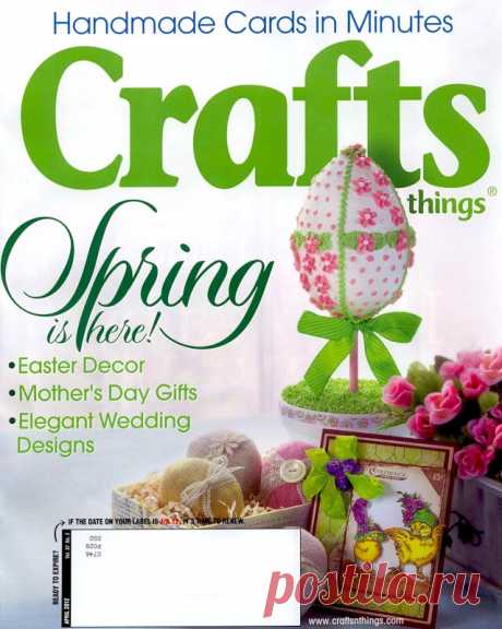 Crafts 'n Things - April 2012 - Забавные поделочки - Журналы по рукоделию - Страна рукоделия
