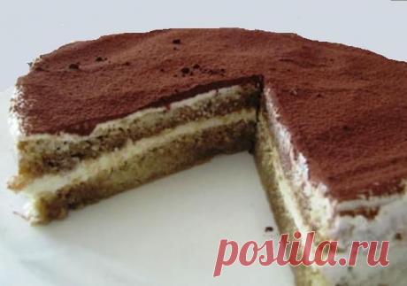 Рецепты вкусно торт тирамису со сметанным кремом