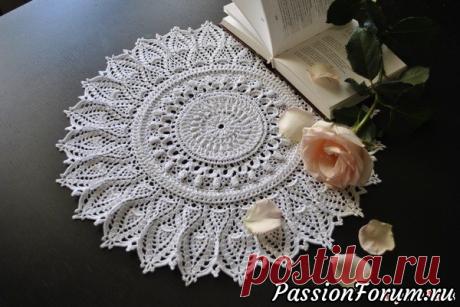 Прошу помощи в описании салфетки "Momentous Occasions" - запись пользователя lyudmila_skaredina (Людмила) в сообществе Вязание крючком в категории Вязание крючком для начинающих