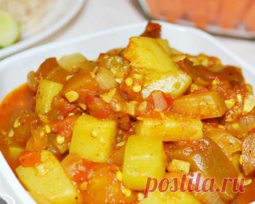Рагу из кабачков