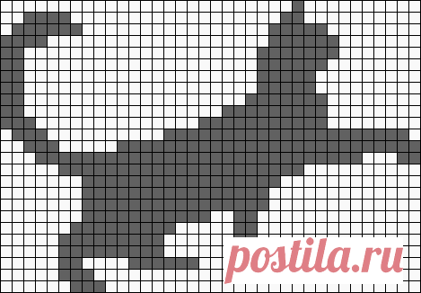 Узор для вышивки или жаккарда 