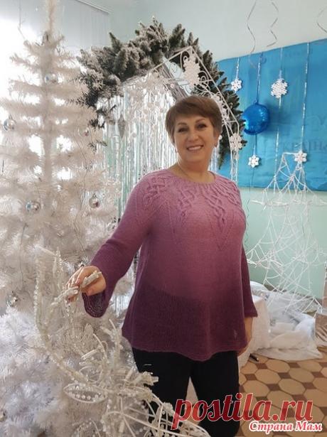 Хваст №1. Туника-омбре из пряжи Alize Angora gold ombre batik - Вязание спицами - пїЅпїЅпїЅпїЅпїЅпїЅ пїЅпїЅпїЅ