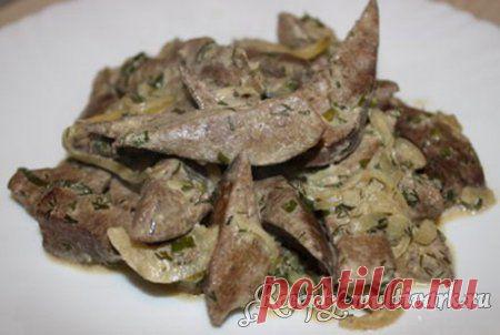 Печень по-строганавски рецепт в мультиварке