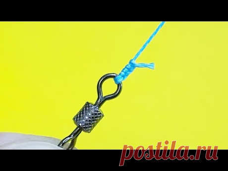 СЕКРЕТНЫЙ РЫБОЛОВНЫЙ УЗЕЛ, который ловит больше рыбы, чем любой другой. Рыболовный узел anchor knot - используется для плетенки или флюрокарбоновой лески. Как привязать вертлюжок к основной леске - нужно знать обязательно, самые распространенные рыболовные узлы для привязывания вертлюжка являются обязательным элементом знания каждого, уважающего себя, рыболова