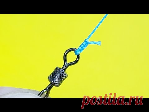 СЕКРЕТНЫЙ РЫБОЛОВНЫЙ УЗЕЛ, который ловит больше рыбы, чем любой другой. Рыболовный узел anchor knot - используется для плетенки или флюрокарбоновой лески. Как привязать вертлюжок к основной леске - нужно знать обязательно, самые распространенные рыболовные узлы для привязывания вертлюжка являются обязательным элементом знания каждого, уважающего себя, рыболова