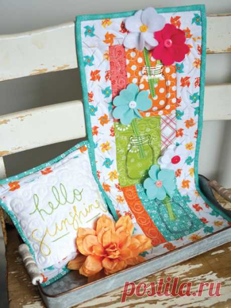 New Quilt Patterns - Hello Sunshine! Sewing Pattern Book