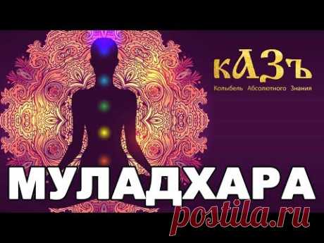 Муладхара - первая чакра (красная) - YouTube
