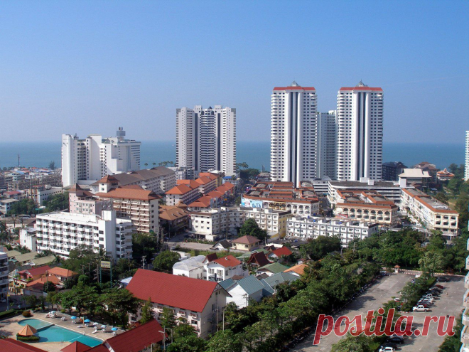 съёмка с 17 этажа View Talay 2B Pattaya