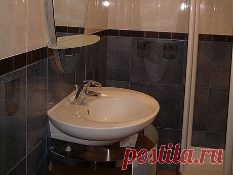 Монтаж умывальника