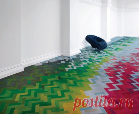 Необычные полы, по которым нога не поднимается ходить / Домоседы